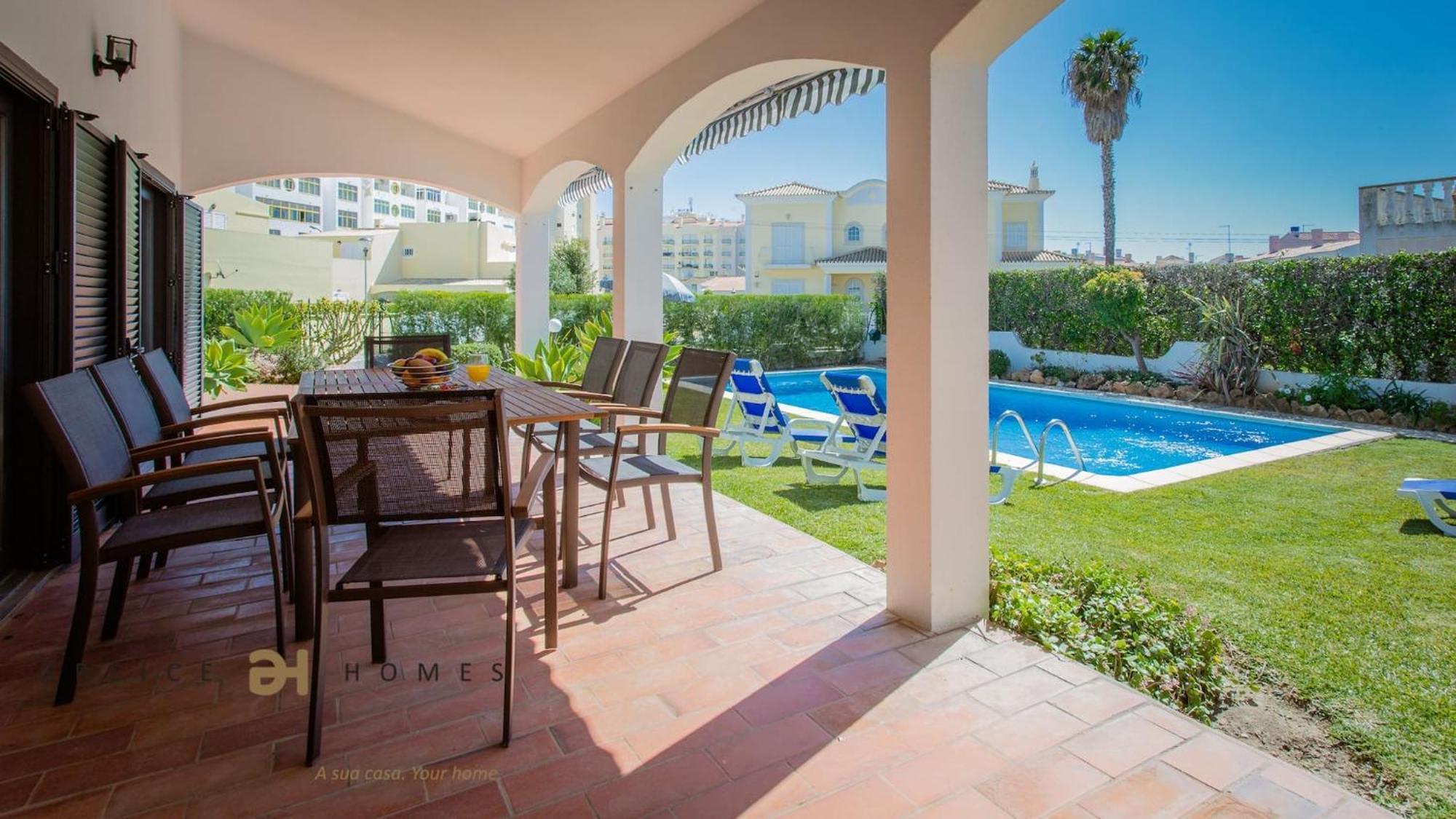 Greice Homes-650 Meters From The Beach, 4 Bedrooms Villa For Holidays In Vilamoura-Quarteira Zewnętrze zdjęcie